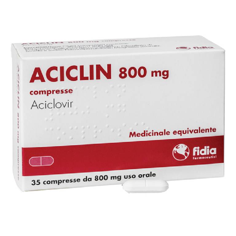 ACICLIN*35CPR 800MG