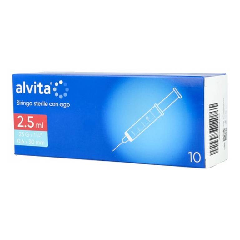 ALVITA SIRINGA 2,5ML G23 10PZ