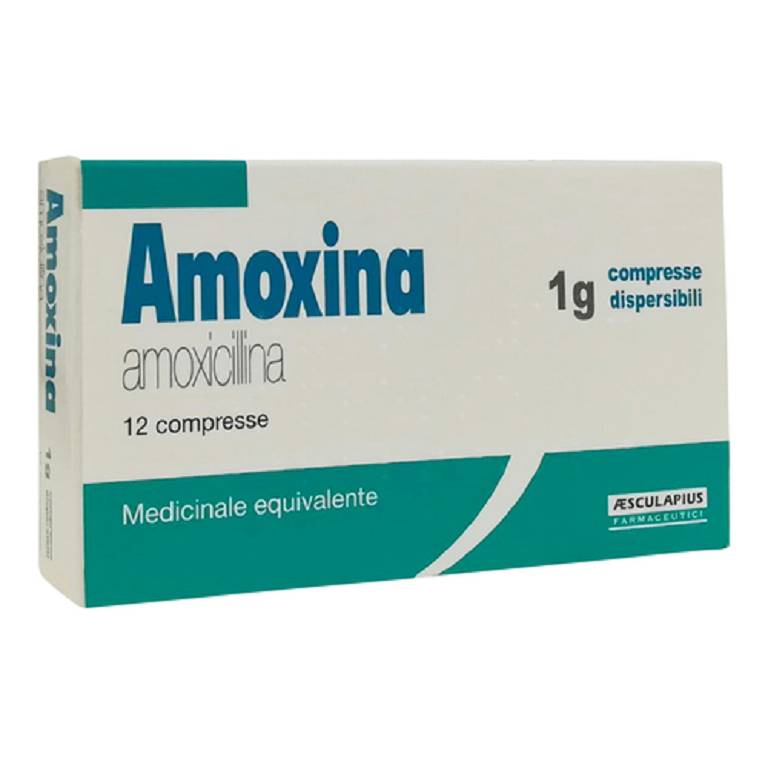 AMOXINA*12CPR DISPERS 1G
