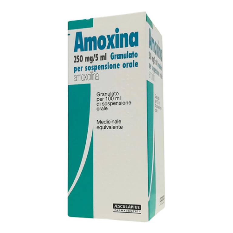 AMOXINA*OS SOSP 100ML250MG/5ML