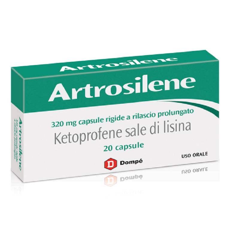 ARTROSILENE*20CPS 320MG RP