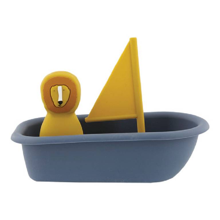 BATH TOY SAILBOAT MR LION
