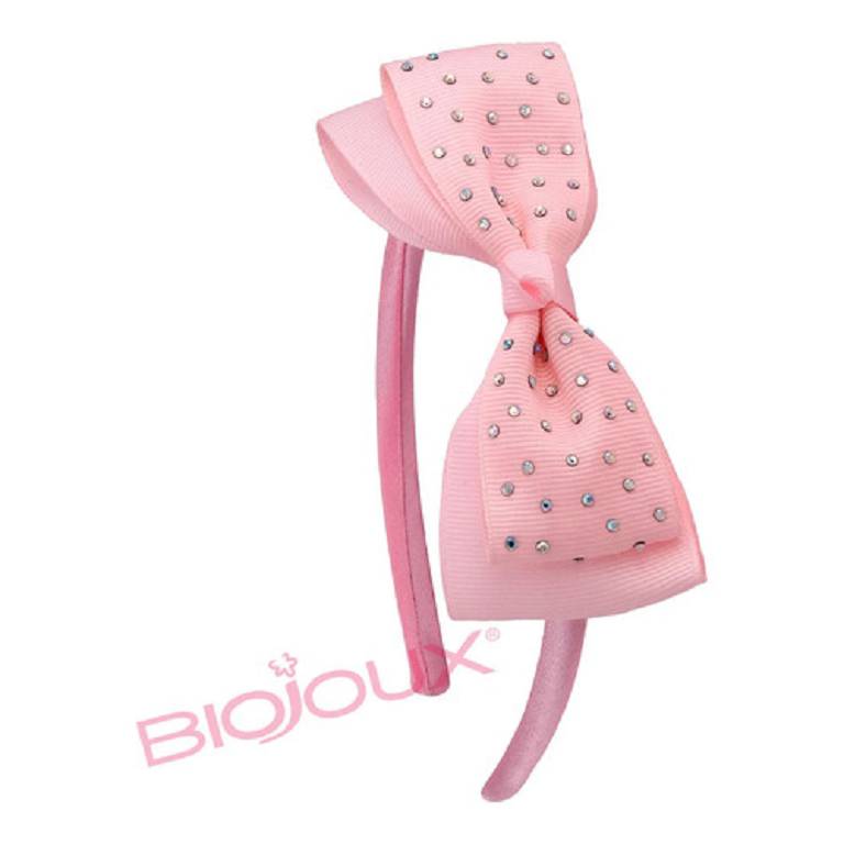 BHJ023 CERCHIETTO KIDS PINK BO
