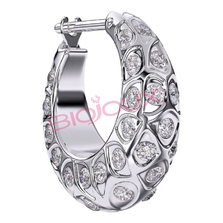 BJT289 ORECCHINI PEONY 16MM SS