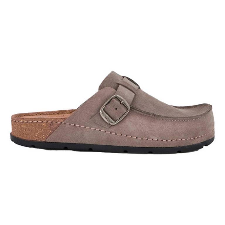 BORA MOCCASIN SUEDE W GREY 41