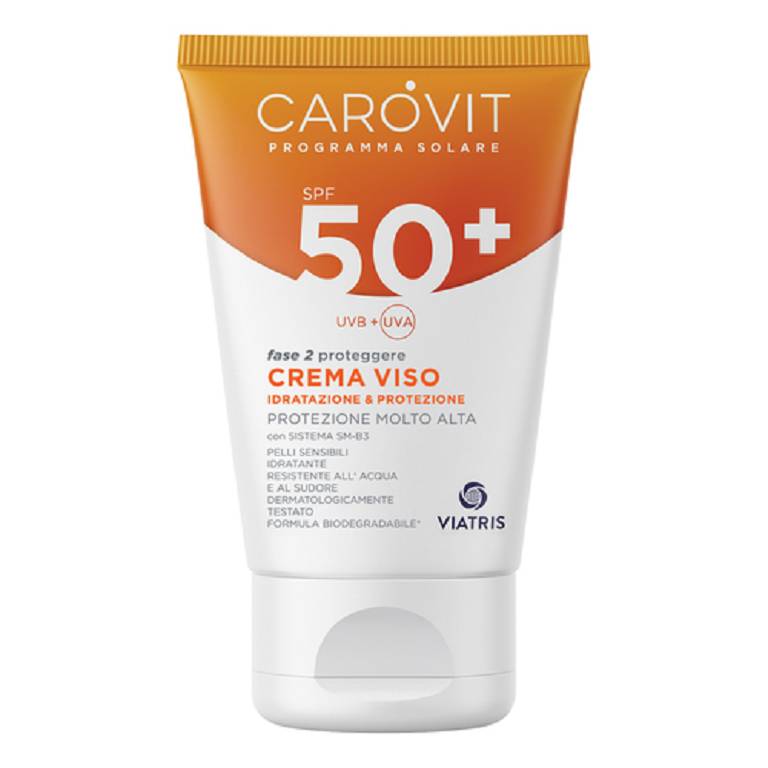 CAROVIT SOLARE CREMA VISO 50+