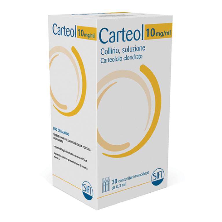 CARTEOL*COLLIRIO 30FL 10MG/ML