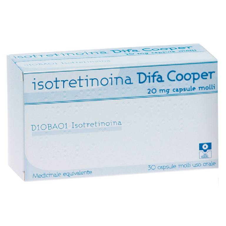 ISOTRETINOINA DIFA*30CPS 20MG
