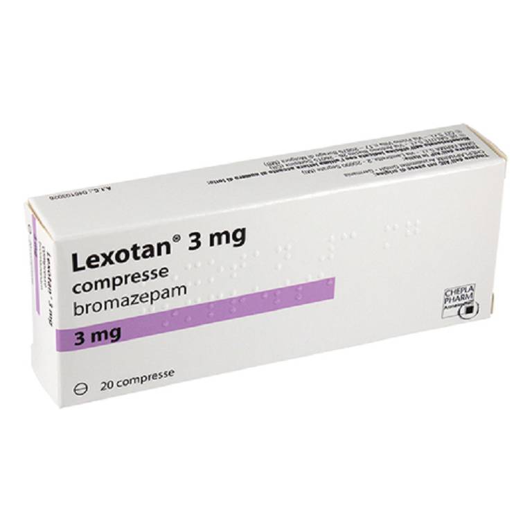 LEXOTAN*20CPR 3MG