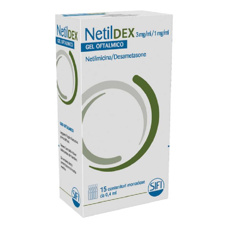 NETILDEX*GEL OFT 15FL 0,4ML