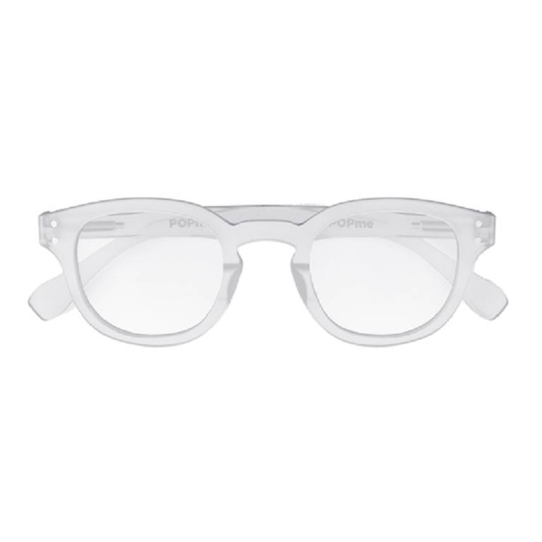 POPME GLASSES ICE WHITE +1,5