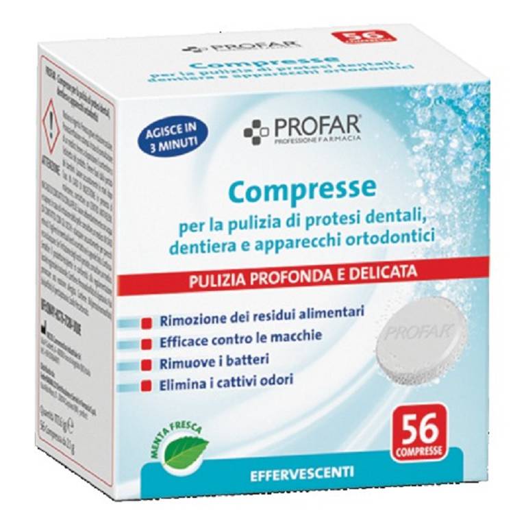 PROFAR COMPRESSE PULIZIA 56PZ