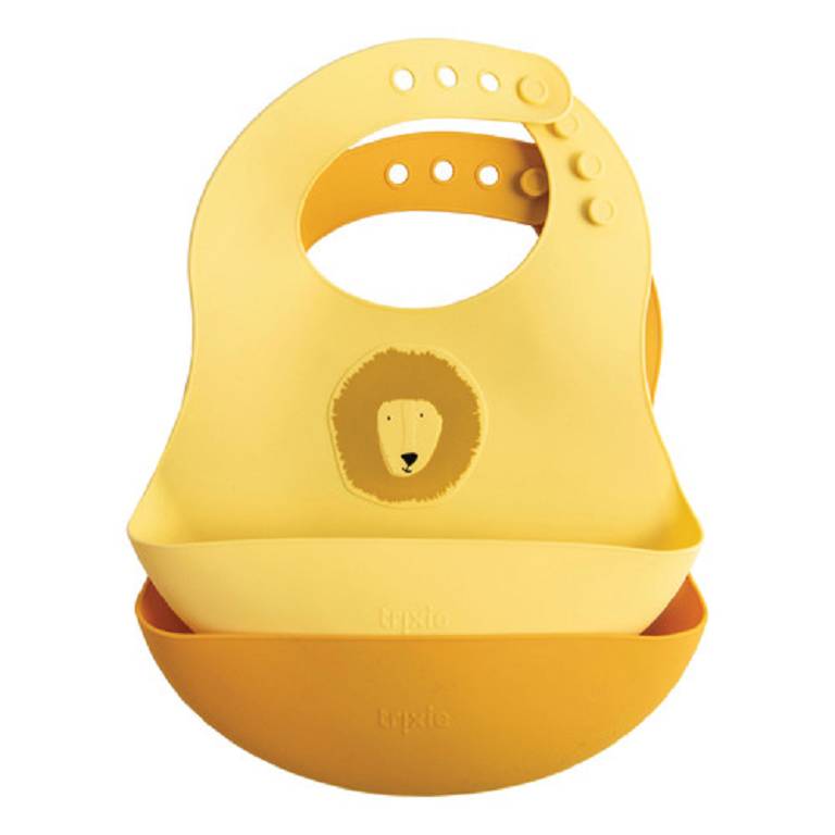 SILICONE BIB MR LION 2PZ