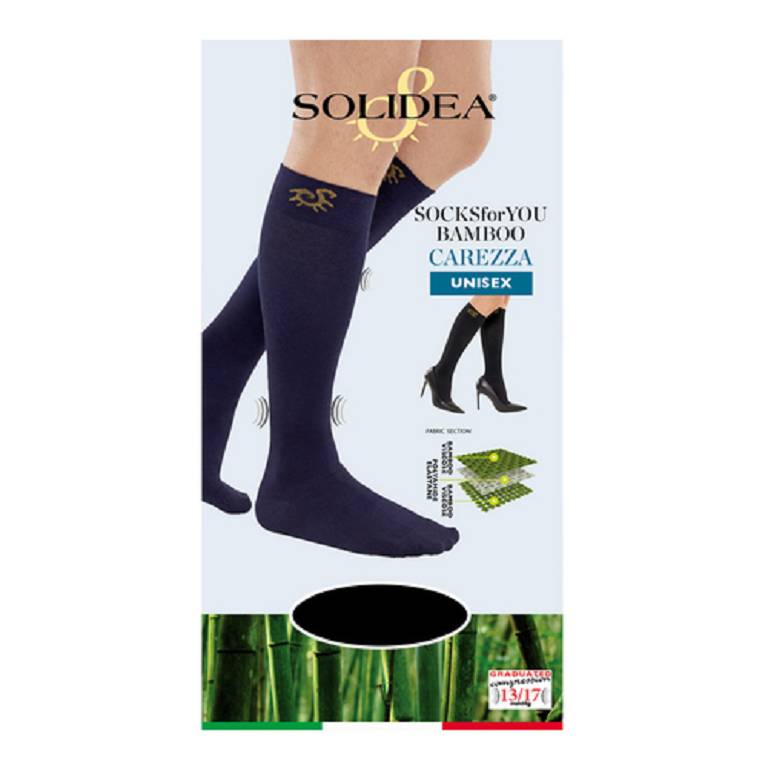 SOCKS FY BAMBOO CAREZZ BLU S