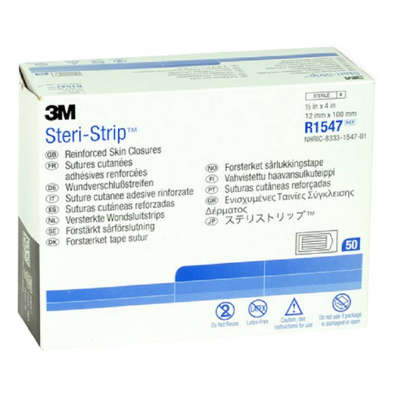STERISTRIP 3M 1,2X10CM