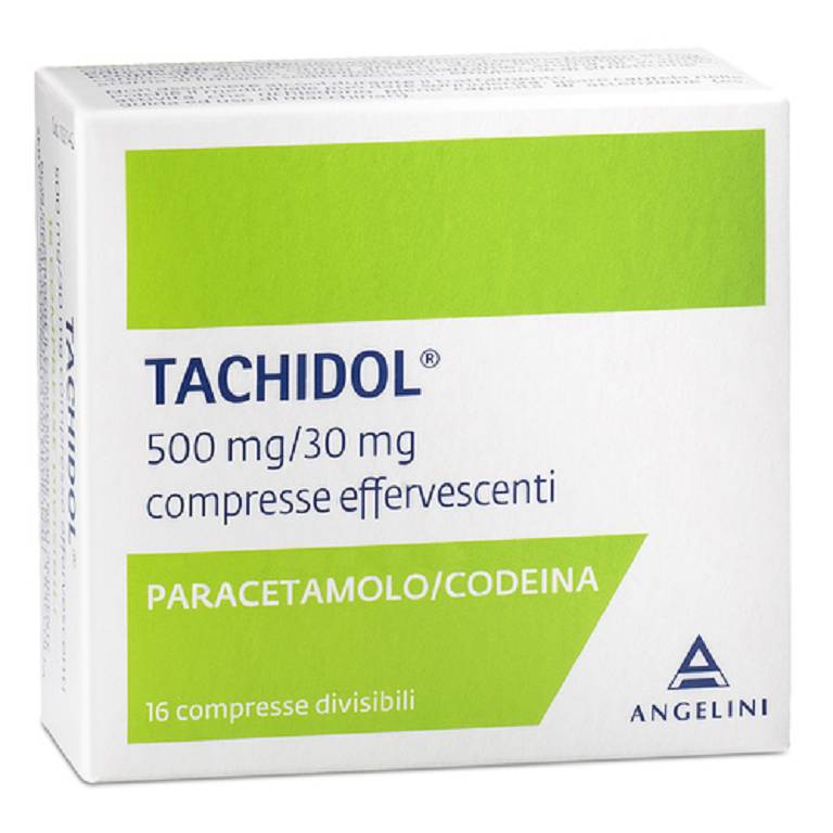 TACHIDOL*16CPR EFF 500MG+30MG