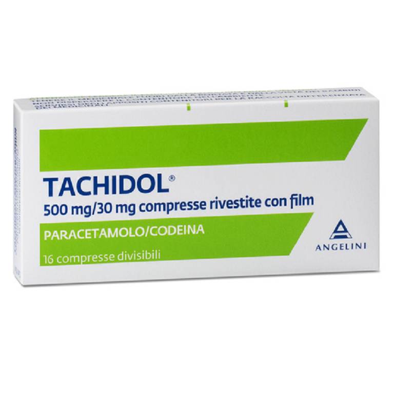 TACHIDOL*16CPR RIV 500MG+30MG