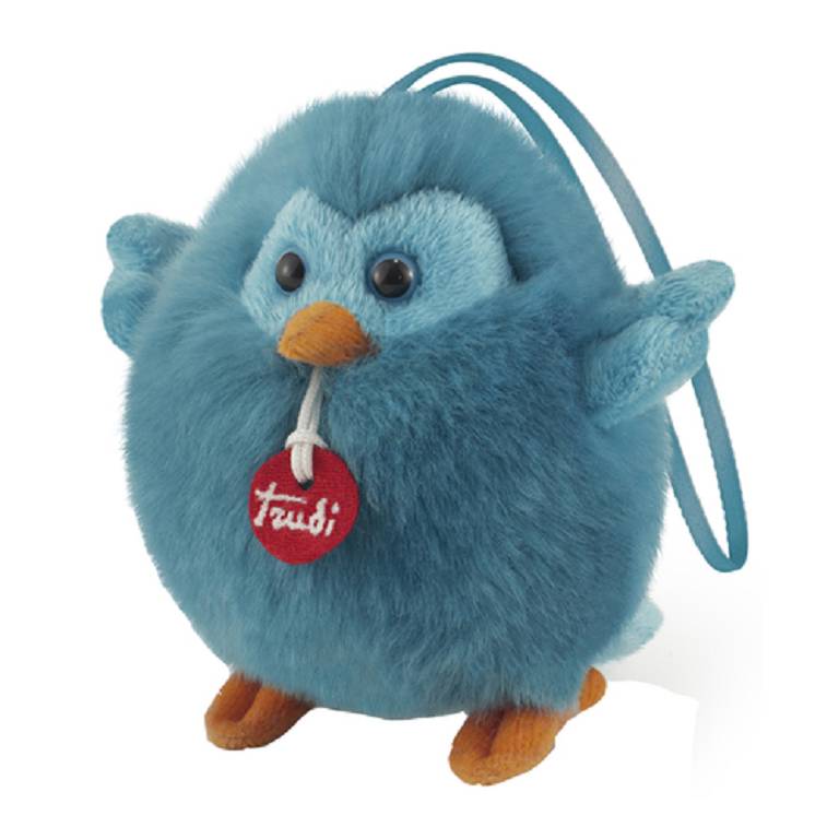 TRUDI CHARM UCCELLINO BLU